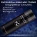 Hair Fibres Black Hair Building Fibres Professional Quality Hair Fibers Powder for Thinning Hair Thickener Natural Hair Fiber Instantly Conceals Hair Loss for Bald Spots & Thinning Hair(Black) - Buy Online on GoSupps.com