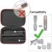 RLSOCO Bag for Remington Beard Trimmer - Compatible with MB320C RM350L MB4040 MB4045 MB4046 MB4048 | Bag Only - Buy Online on GoSupps.com