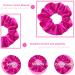 Ivarys Hot Pink Hair Ties - Premium Soft Elastic Ligaments for Women & Girls | 12-Pack Monochrome Hair Accessories - Buy Online on GoSupps.com