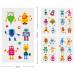 24 Sheets Robot Temporary Tattoos - Birthday Decorations Robot Party Favors - Buy Online on GoSupps.com