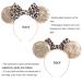 ChuangQi Double-sided Sequin Mouse Ears Headband with Shiny Bow for Birthday Party - Champagne & Leopard - Buy Online on GoSupps.com