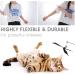 cobee Cat Feather Propeller Wand Toy Cat Feather Toys Replacement Replacement Refill Feather Interactive Cat Chaser Toys Kittens Wand Refills Attachments for Kitten Training Exerciser Accessories - Buy Online on GoSupps.com