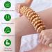 Vueinrg Wood Fascia Roller with Handle - 41cm Massage Tool for Back Legs Neck and Body - Effective Cellulite Treatment - Buy Online on GoSupps.com