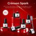 Modelones Gel Nail Polish Set 6 Colors Red Glitter Gel Polish Burgundy 9D Cat Eye Gel Nail Polish with Magnet Chameleon Shimmer Magnetic Gel Polish Set Nail Art DIY Salon Home for Women - Buy Online on GoSupps.com