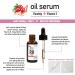 CLARA'S NEW YORK Natural Glowing Facial Serum Duo (Natural 100% Rosehip Oil serum 30ml & Natural 94% Vitamin C Face Serum 30ml) with Niacinamide and Hyaluronic Acid Vitamin E Made in USA - Buy Online on GoSupps.com
