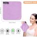KinHwa Microfibre Flannel Face Cloth Set - 6 Pack Quick Dry Baby Wash & Makeup Remover Cloths - Soft Skin Care Cleansing Towels - 20x20cm - Grey, White, Pink, Purple - 6 Count - Buy Online on GoSupps.com