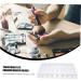 Mipcase 2pcs 16 Grid Storage Box Clear Makeup Organizer Powder Storage Holder Desk Jewelry 21.7x11.8x2.5cmx2pcs As Shownx2pcs - Buy Online on GoSupps.com