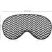Geometric Zigzag Sleep Mask for Women | Adjustable Eye Shades with Elastic Strap - Comfortable & Stylish Sleep Accessory - Buy Online on GoSupps.com