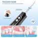 Portable Water Flosser - 9 Modes Digital Display Rechargeable IPX7 Waterproof - Black Oral Irrigator for Travel - Buy Online on GoSupps.com