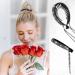 4 Pack Rhinestone Bride Bun Holders - Wedding Hair Accessories - Buy Online on GoSupps.com