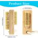 Sibba Nail Art Brush Cleaning Fingernails Care Scrubber Cuticle Nailbrush Application Double-Sided Bristles Dust Cleaner Clean Up Finger Liner Scrub Hand Tool Manicure Foot Feet Toenail Duster Shower - Buy Online on GoSupps.com