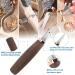 11PCS Wood Carving Tools Kit with Black Walnut Handle Knife, Whittling Knife, Hook Knife, Sharpening Stone, Gloves - Ideal for Beginners - Buy Online on GoSupps.com