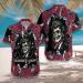 HYPERFAVOR Skull Barber Shirts for Men- Casual Short Sleeve Barber Skull Shirt Men- Barber Hawaiian Shirts for Men 4X-Large V5 - Buy Online on GoSupps.com