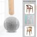 Srutueo 2 PCS Precut Walker Tennis Ball for Furniture Legs and Floor Protection Heavy Duty Long Lasting Felt Pad Covering Grey - Buy Online on GoSupps.com