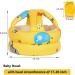 Umtiti Baby Adjustable Helmet with Knee Pads & Socks for Crawling and Walking - Zoo Yellow (Set of 3) - Buy Online on GoSupps.com