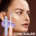 Liquid Concealer - Long Lasting Moisturizing Makeup Concealer 2.5ml Moisturizing Concealer Reduces Under Eye Bags Dark Circles Fine Lines and Crow's Feet Weiting - Buy Online on GoSupps.com