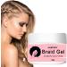Braiding Gel - Braid Balm Control Edge Lock Gel | Hair Jam Strong Hold Smooths and Tames Frizz No for All-Day Locks Twist and Edge Styling Gel Homraa - Buy Online on GoSupps.com