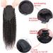 Hair Chignon 12-26 Inch Long Curly Hair Comb with Drawstring Ponytail Brazilian Real Hair Ponytail Wig Bun for Women Daily Use Messy Bun Hair Piece (Color : Black Size : 18Inch 150g) - Buy Online on GoSupps.com
