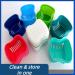 European Dental Retainer Box - Durable Denture Storage Solution in Fruit Green | International Shipping Available - Buy Online on GoSupps.com