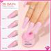 Dip Powder Nail Kit Starter Pastel Lavender Pink Glitter 4 Colors Spring Summer Dipping Powder Set Classic All Seasons Tones French Nail Art - Buy Online on GoSupps.com