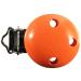 Eco-Friendly Orange Wood Pacifier Clips - Set of 2 | Safe & Stylish Baby Clips for International Shipping - Buy Online on GoSupps.com