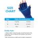 Luguiic Finger Arthritis Compression Ice Glove S Blue - Pain Relief for Arthritis, Carpal Tunnel, Tendinitis - Adjustable Wrist Strap - Cold & Heat Therapy - Men and Women - Buy Online on GoSupps.com