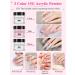 Acrylic Nail Kit with Nail Drill: Acrylic Powder Clear Pink White Acrylic Nail Set - Nail Extension Kits Full Set - Buy Online on GoSupps.com