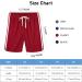 Resinta 4 Pack Toddler Boys' Mesh Shorts - Fast Dry Athletic Performance Shorts 5T - Black/Grey/Burgundy/Royal Blue - Buy Online on GoSupps.com
