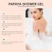 Hengxuan Papaya brightening and moisturizing shower gel for women and men mild body wash with fragrance exfoliating oil regulating pH balanced cleanser for all skin types 1 - Buy Online on GoSupps.com