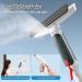 RRRYYYZZ 75'' Spray Window Squeegee for Home with 4-Section Extension Pole 4 in 1 Squeegee for Shower Glass Shower Glass Cleaner Squeegee with Sewage Collector and 5 Pads - Buy Online on GoSupps.com