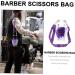 FRCOLOR Set of 2 Bag for Hair Scissors Hair Cutting Scissors Set Tool Organiser Scissor Belt Bag Leather Scissors Kit Tool Box Salon Hairdresser Belt Bag PVC - Buy Online on GoSupps.com