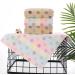Pidada 100% Cotton Hand Towels Set of 2, Brown Polka Dot Pattern 13.4 x 30 Inch - Soft & Absorbent Decorative Bathroom Towel - Buy Online on GoSupps.com