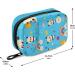 SUABO Panda Bears Weekly Pill Organizer - Travel 7 Day Pill Box with Separate Compartments for Medications & Vitamins | Blue - Buy Online on GoSupps.com