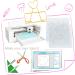 12 Pack 6 mil Blank Mylar Stencils for Cutting - 12x12 inch Clear Transparency Sheets - Buy Online on GoSupps.com