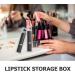 25pcs Transparent Lip Gloss Boxes - Clear Lipstick Holders & Portable Lip Balm Pouches for International Shipping - Buy Online on GoSupps.com