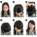 Dirty Blonde Clip-In Synthetic Straight Bangs Extensions for Women - SARLA - Buy Online on GoSupps.com