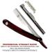 Krisp Beauty Classic Straight Edge Barber Razor - Professional Shavette for Close Shaving | Salon Quality Men's Beard Grooming with 10 Blades - Buy Online on GoSupps.com