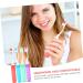 Plafope 4-Piece Travel Toothbrush Set - Collapsible Wear-Resistant Portable & Practical for Worldwide Travel - Buy Online on GoSupps.com