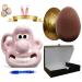 Wallace & Gromit Easter Set with face shaped mug gold Easter egg & Premier Life Store Pen