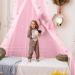 Glow in The Dark Unicorn Bed Canopy - Pink Fluorescent Mosquito Net for Girls Bedroom, Kids & Babies - Buy Online on GoSupps.com