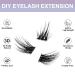 KOUSEI Clusters Lash DIY False Eyelashes 48pcs - Manga Individual Wispy Eyelash Extensions - Reusable Fake Lashes Multi-pack - 3D Curl for Natural Look - Buy Online on GoSupps.com