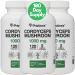 PRISTINE'S Cordyceps Mushroom (3 Pack) 1000 MG - Athletic Performance Endurance & Immunity Adaptogen Capsule Supplement - 180 Day Supply - Anti Aging Support Antioxidant