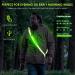 Todoxi LED Reflective Sash for Night Walking | High Visibility Adjustable Running Safety Gear | Rechargeable Green LED Belt for Runners & Walkers - Buy Online on GoSupps.com