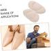 High Heel Insoles | Cushion Heel Pads & Grips for Women | Comfortable Shoe Protectors & Inserts for Big Shoes - Beige - Buy Online on GoSupps.com