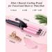 Mini 1/2 Inch Three Barrel Curling Iron for Home and Travel - Youuish Small Curling Wand with Ceramic Tourmaline for Added Shine - Dual Voltage Hair Crimper in Pink - Buy Online on GoSupps.com