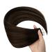 Youngsee Ombre Tape In Hair Extensions - Real Remy Hair 55cm Brown Ombre Seamless Recovery 50g #2/2/6 - Buy Online on GoSupps.com