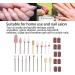 19 Polishing Heads Tungsten Steel Shank Nail Art Tool for Home & Salon Box Included - Buy Online on GoSupps.com