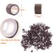 DuuFin 2500 Pcs Silicone Lined Micro Links Rings Hair Extension Beads 5mm - 5 Colors - Hair Feather Extensions Tool - Buy Online on GoSupps.com