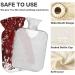 Snowflakes Christmas Tree Hot Water Bottle - 1L Pain Relief & Bed Warmer for Women | Cozy Cover Included - Buy Online on GoSupps.com