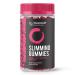 Slimming Gummies Healthy Keto Snacks No Added Sugars Strawberry Flavour Vegan and Gluten Free - 60 Gummies